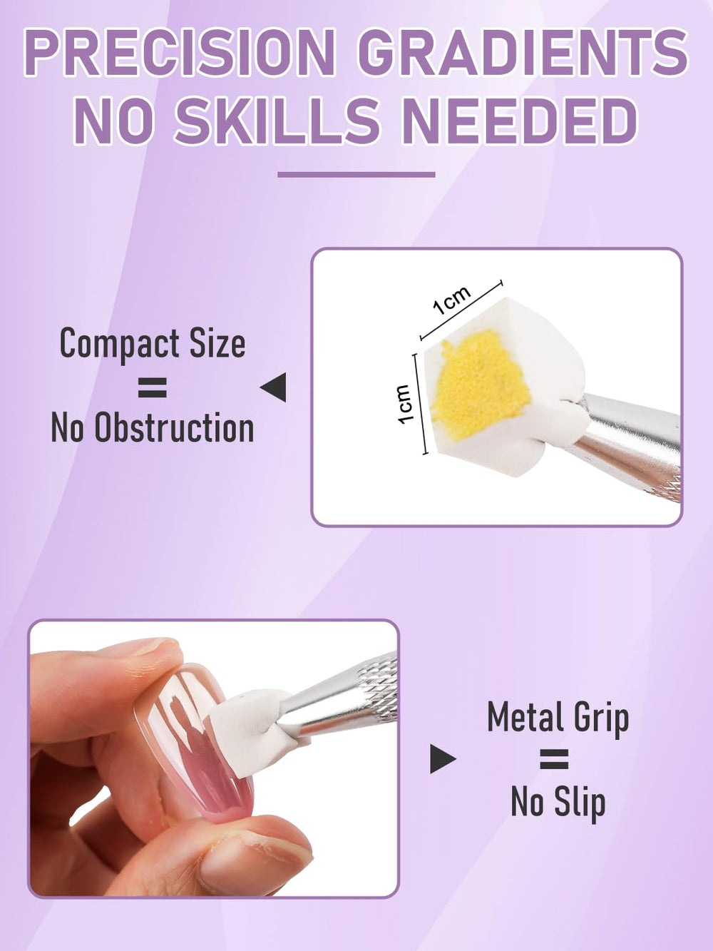 YOOVR conjunto de herramientas crea uñas ombré y Aura en casa.