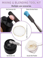 YOOVR espátula de doble punta para recoger gel con precisión.