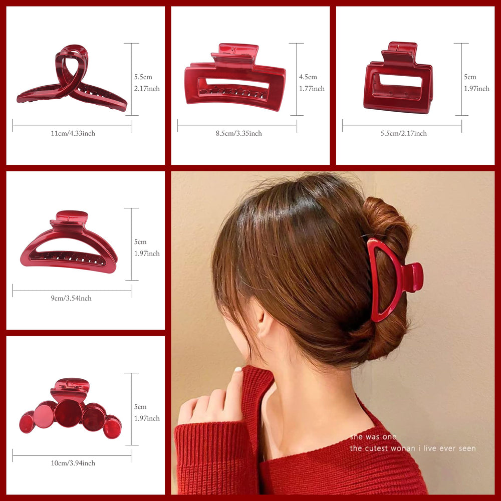 Clip de pelo YOOOYOOO para cabello rizado que mantiene la forma.