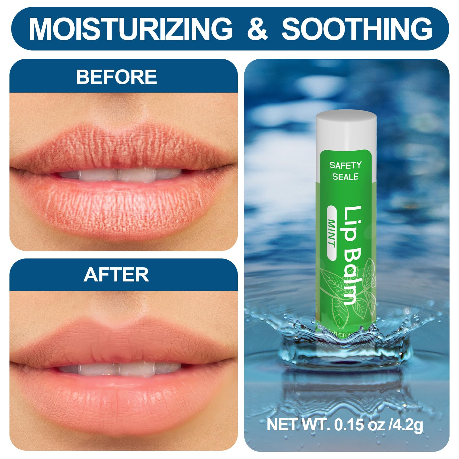 Yopela con Coco y Vitamina E para reparar labios