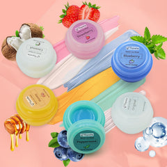 Set de 6 mascarillas labiales Yopela, ideal como regalo para mujeres.