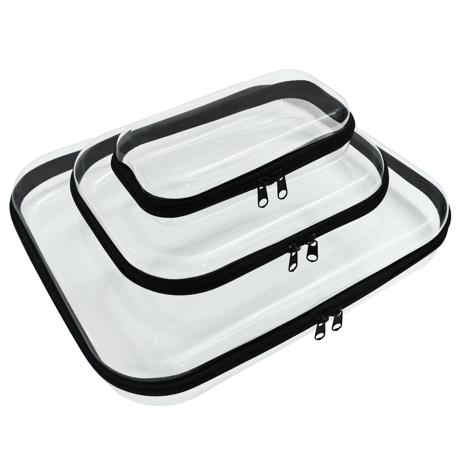 YOQIVEXU estuche transparente grande para ropa y accesorios, ideal para viaje