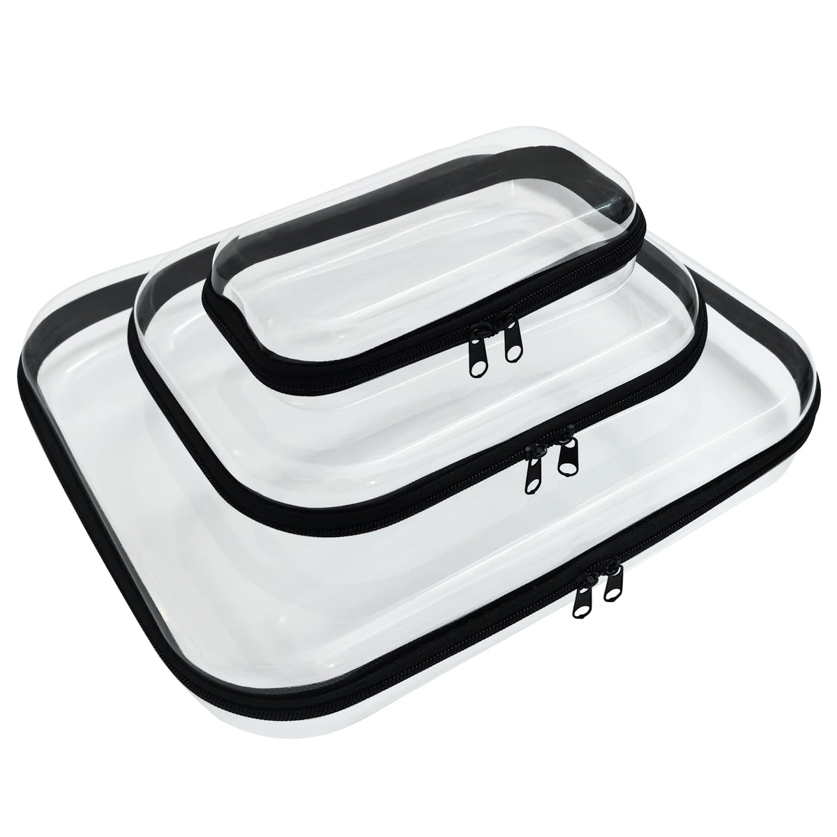 YOQIVEXU estuche transparente grande para ropa y accesorios, ideal para viaje