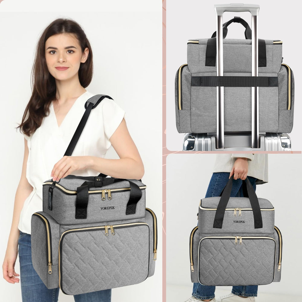 YOREPEK Bolsas internas con red para accesorios de manicura.