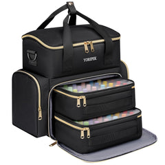 YOREPEK organiseur-vernis grand-capacite pour 48 bouteilles, rangement pratique et sûr.