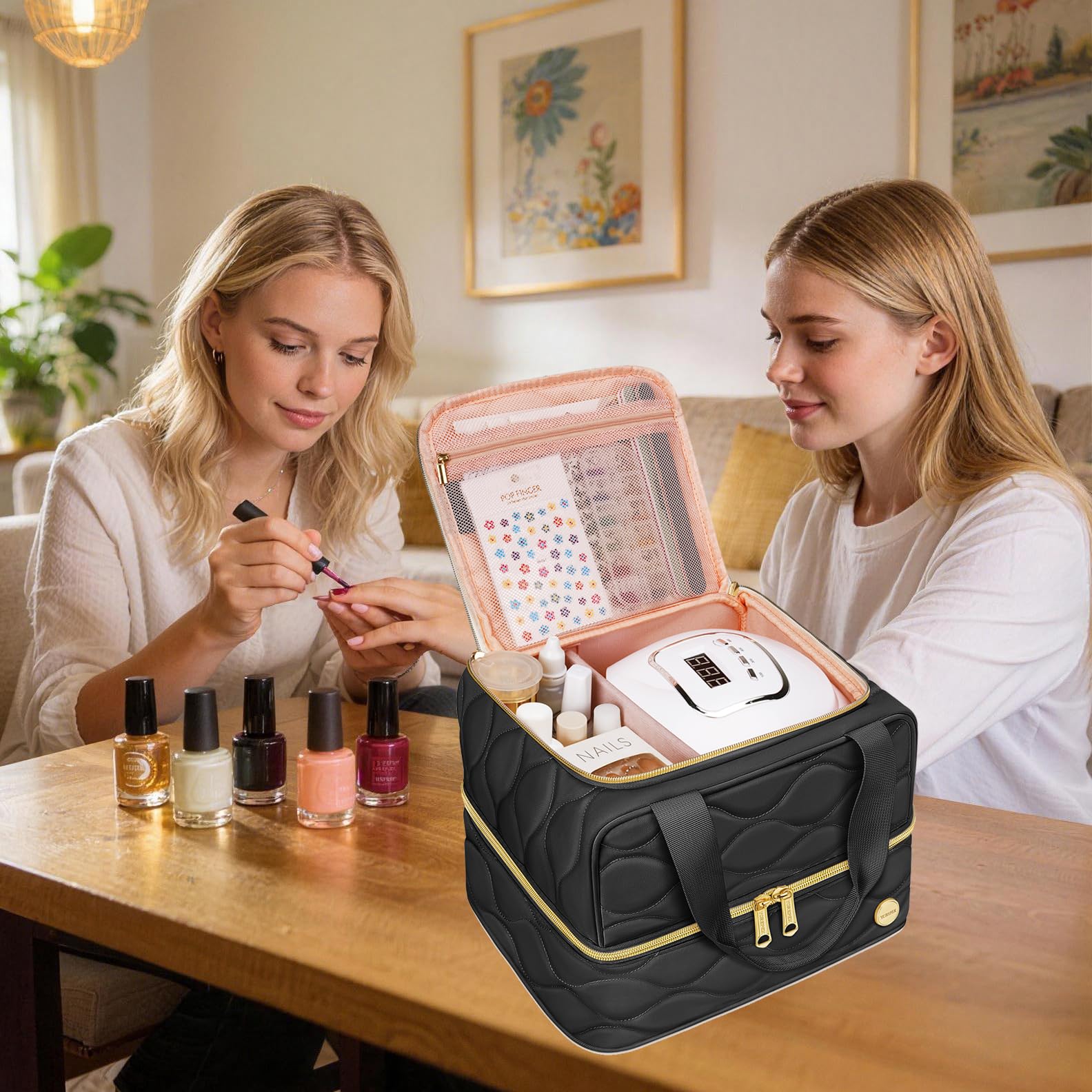 YOREPEK Bolsa de viaje con asa reforzada para transportar con comodidad.