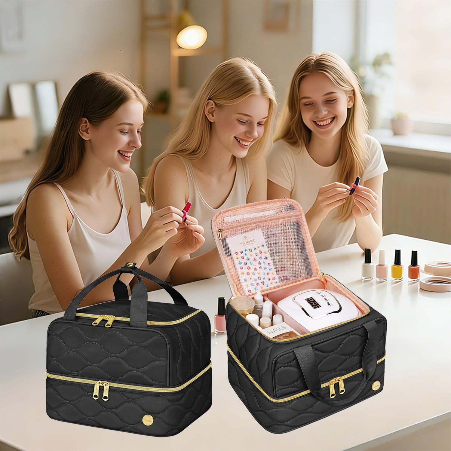 YOREPEK Diseño resistente con acolchado suave y forro de gamuza para protección.