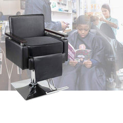 Asiento auxiliar Yoshiko para sillón de peluquería: protege la tapicería y mejora la experiencia