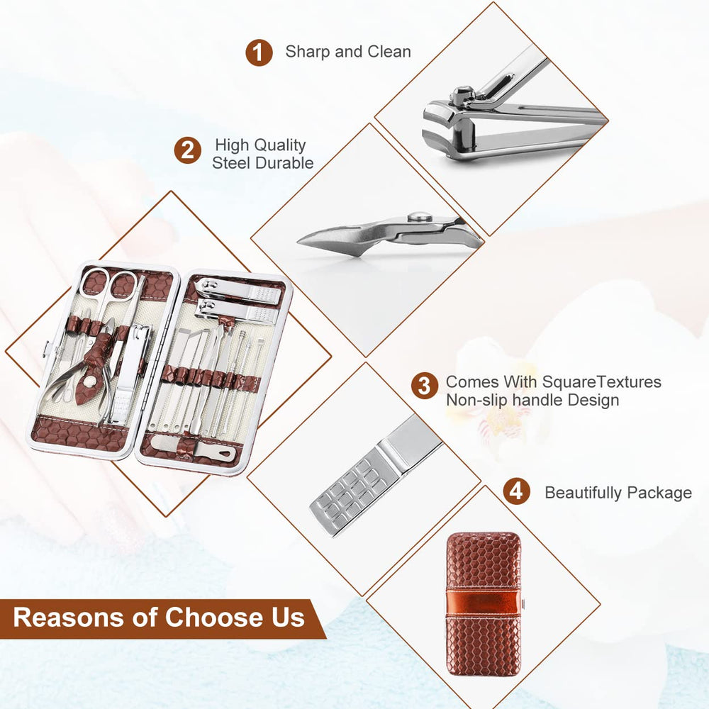 Yougai set completo para manos, pies y cara, herramientas fiables.