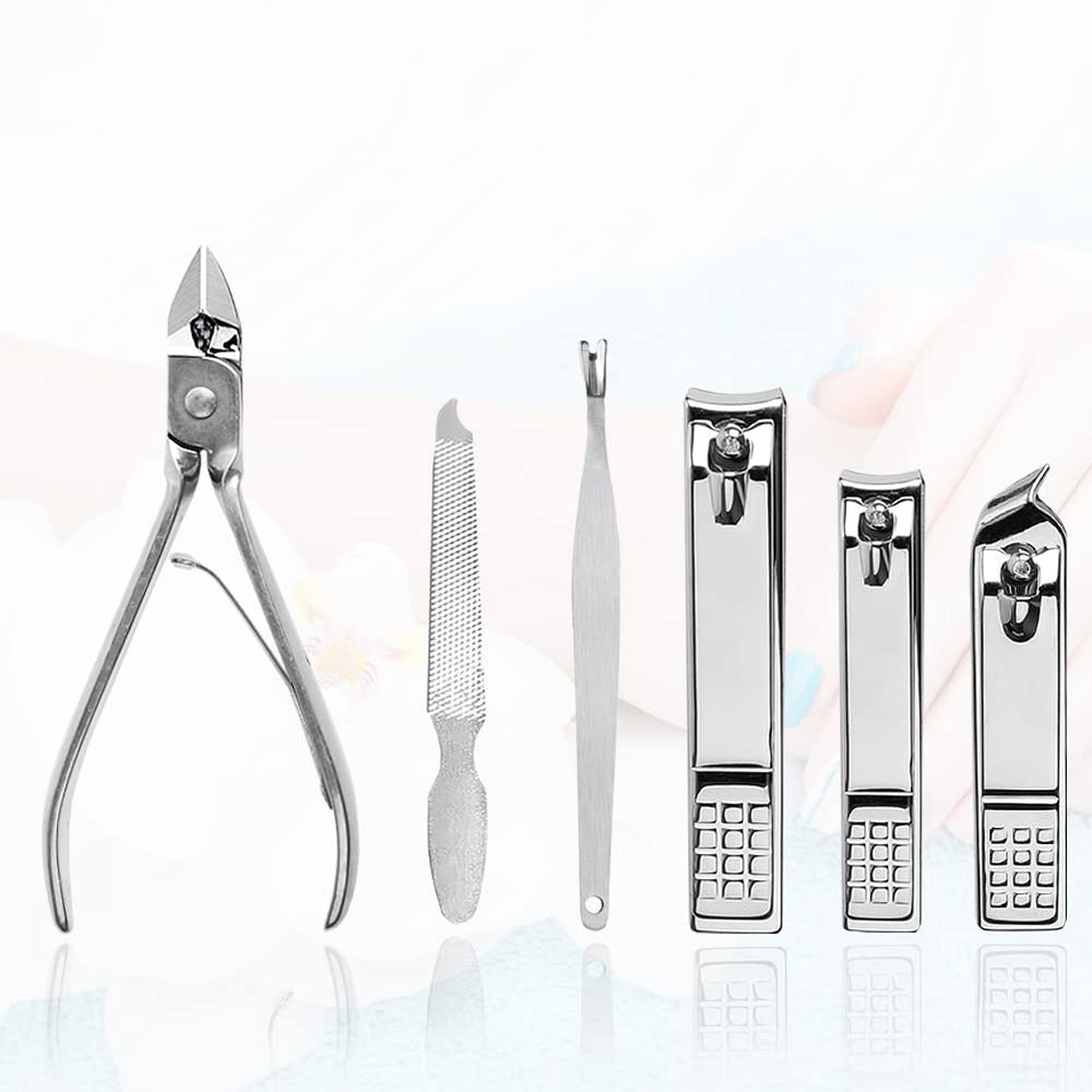 Yougai herramientas de cuidado de uñas en acero inoxidable, duraderas y afiladas.