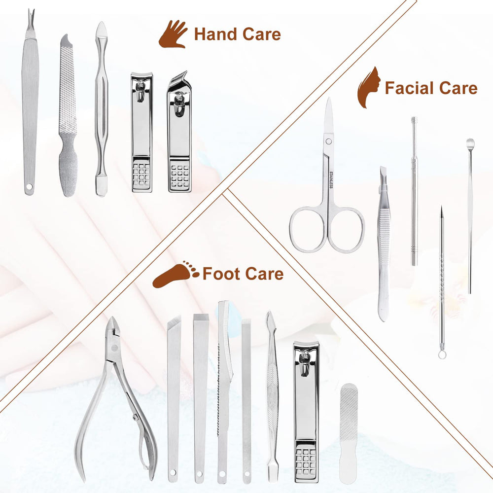 Yougai tijeras y limas de precisión en acero para uñas y cejas.