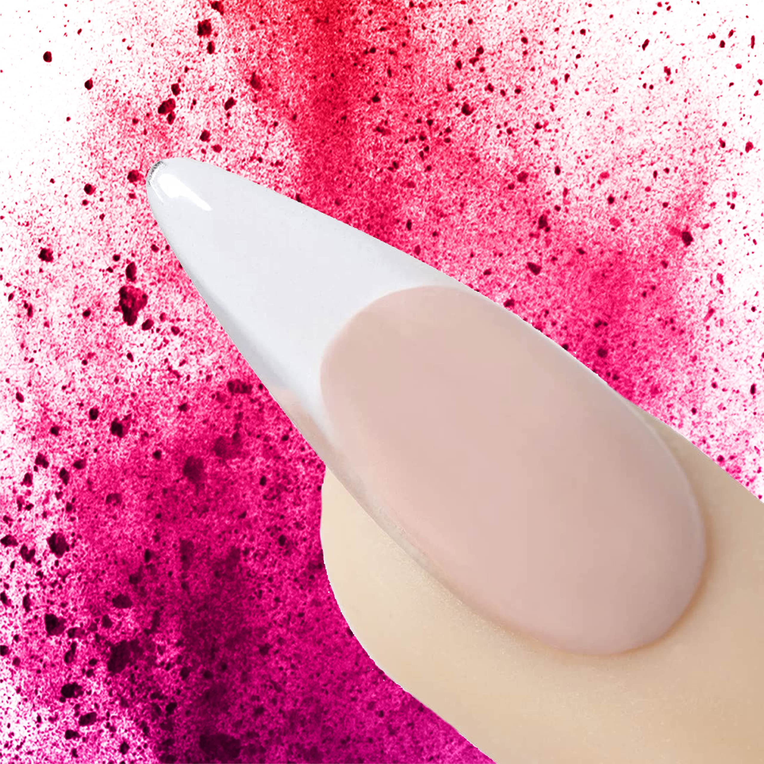 Gama de colores Young Nails: natural, nude, rosado, claro y blanco.