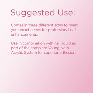Grado profesional de Young Nails para resultados de salón en casa.