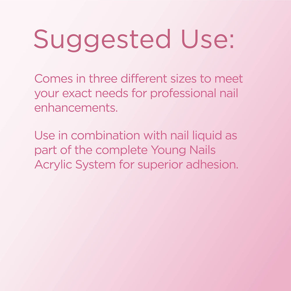 Grado profesional de Young Nails para resultados de salón en casa.