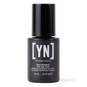 Young Nails Capa de gel resistente a manchas para una aplicación suave y duradera.