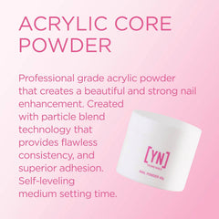 Young Nails Core tono desnudo, adherencia superior para extensiones duraderas.