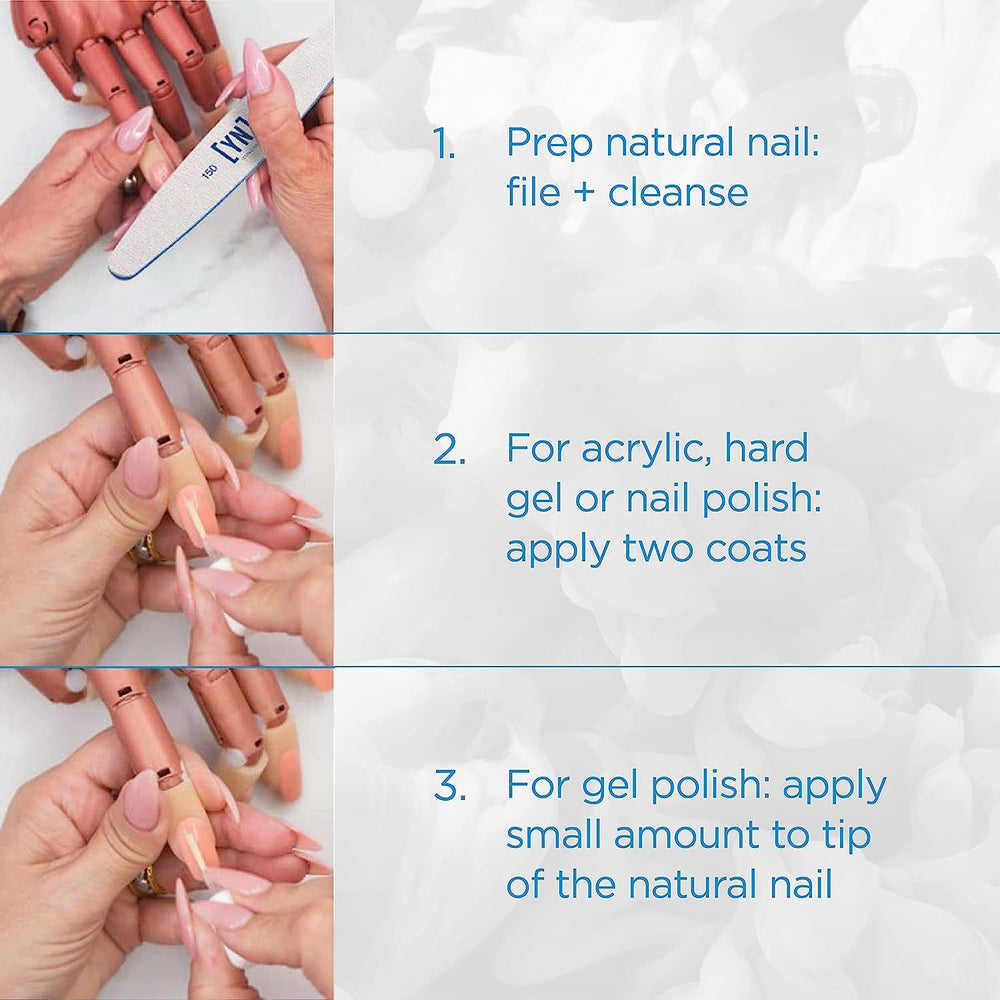 Soin ongulaire à domicile avec Young Nails Protein Bond, salon à la maison