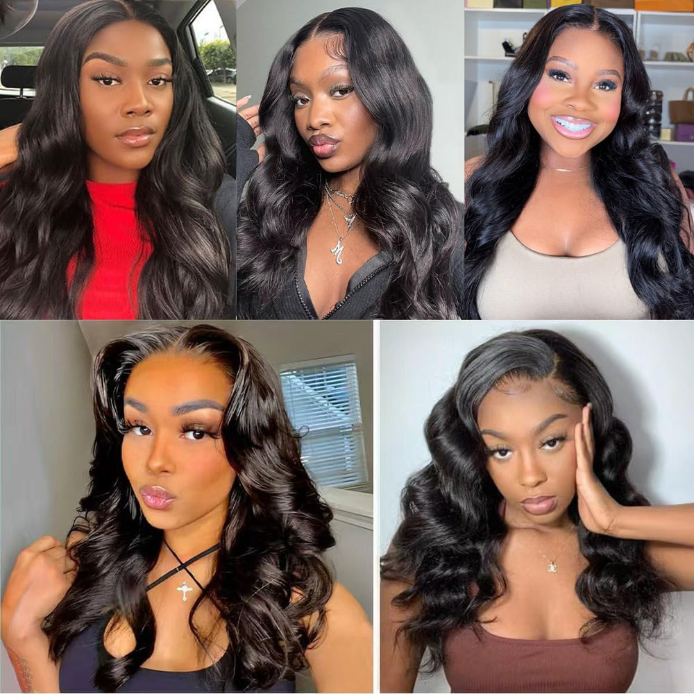 Youngirl acabado natural de pelo humano con onda corporal para peinados versátiles