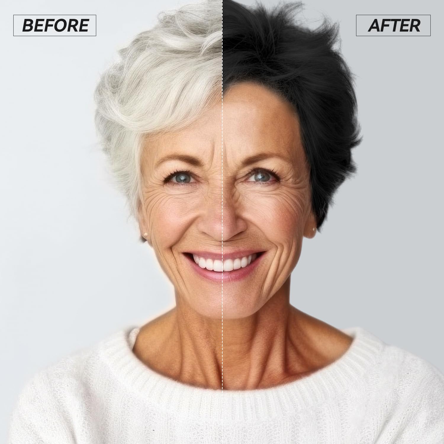 YOURTONE aplicación en cabello seco: coloración fácil y resultados controlados.