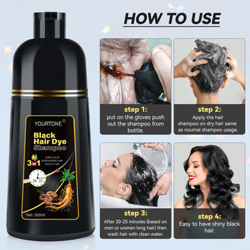 YOURTONE nutrición y brillo: cabello más nutrido tras cada uso.