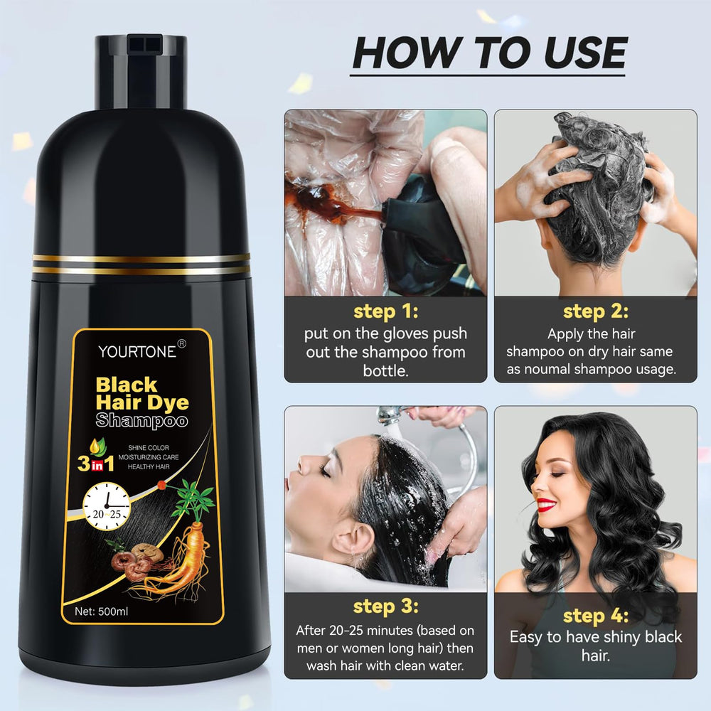YOURTONE nutrición y brillo: cabello más nutrido tras cada uso.