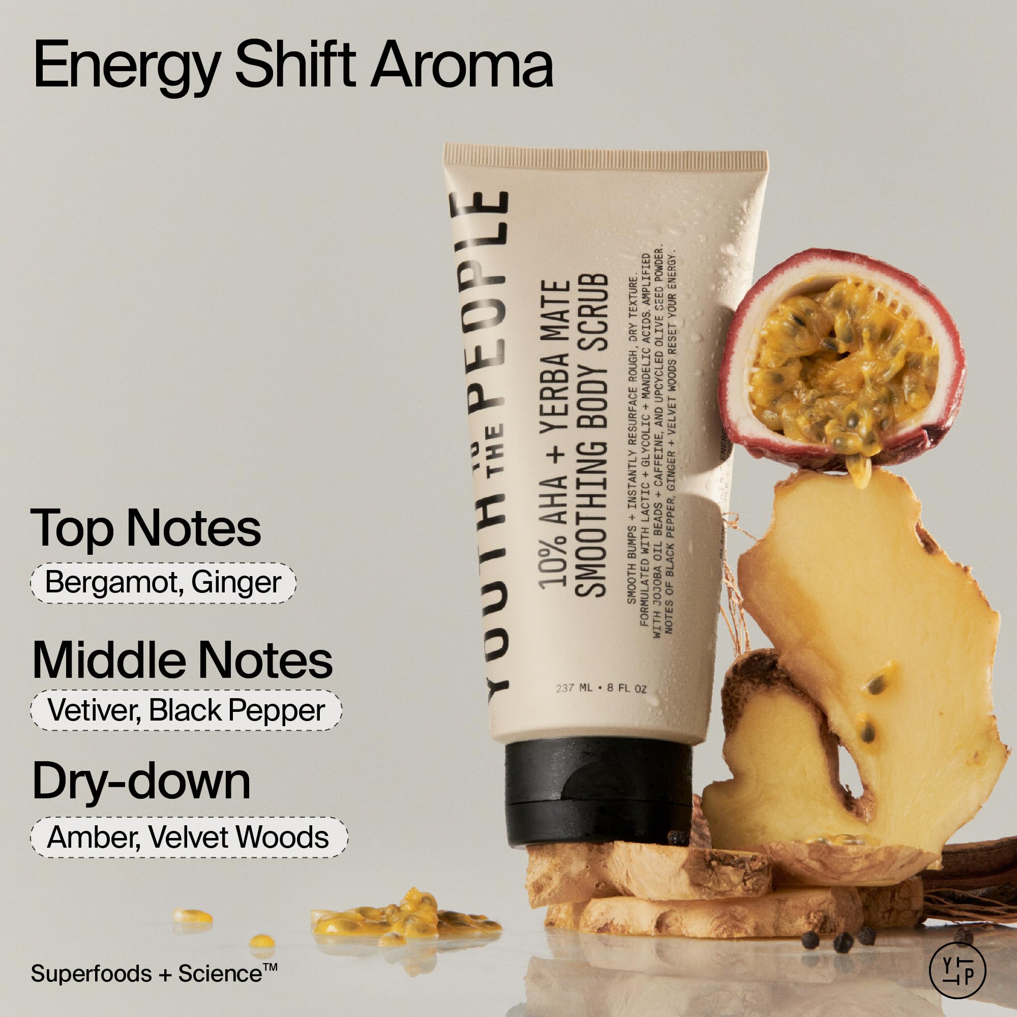 Youth To The People exfoliante corporal diseñado para Keratosis Pilaris.