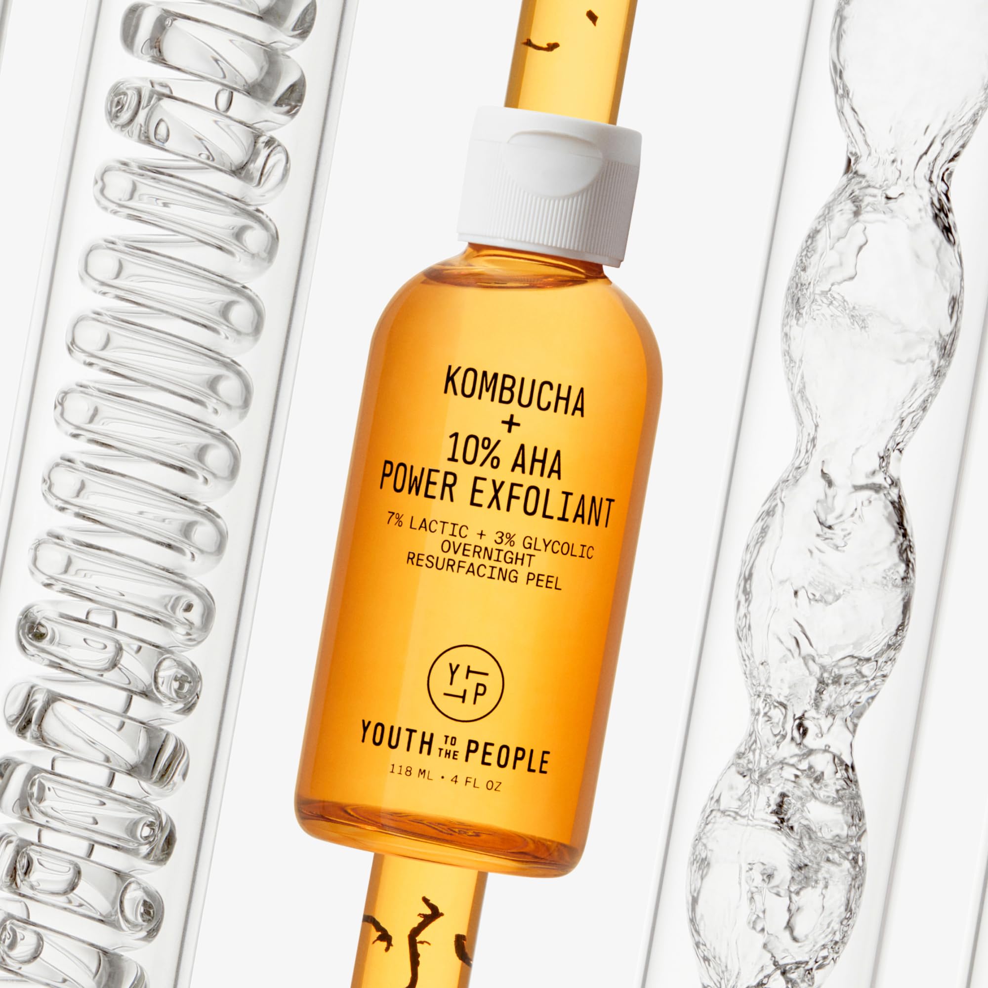 Ideal para lograr tono uniforme y textura suave con Youth To The People Kombucha 10% AHA.