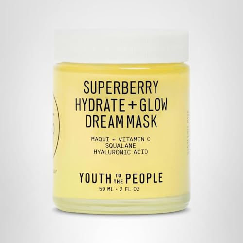 Uso nocturno de la mascarilla Superberry para piel seca y suave.
