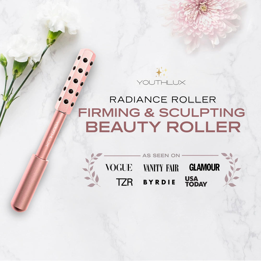 Rouleau visage YOUTHLUX pour contour et fermeté du visage.