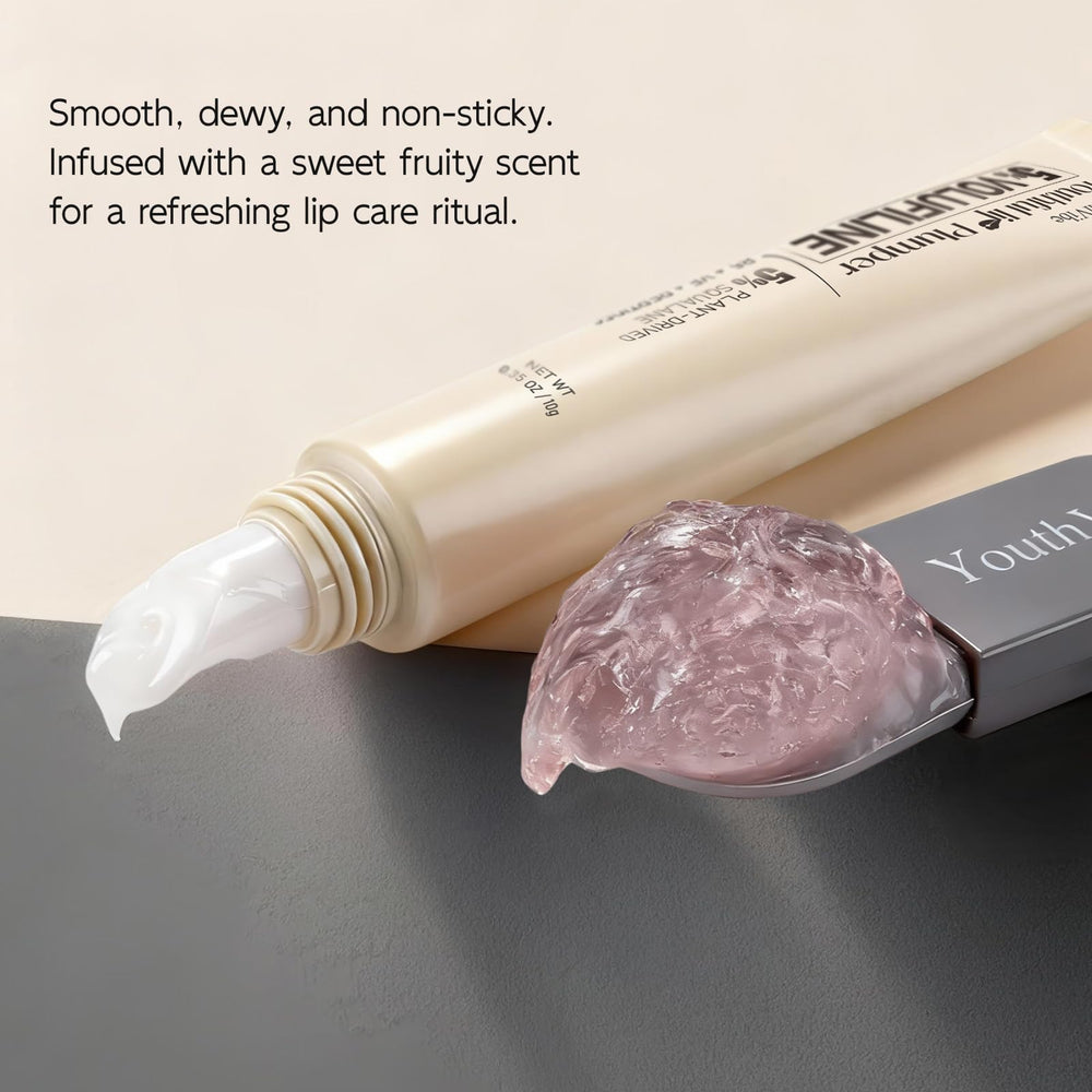 Rénovation des lèvres avec peptides et collagène de YouthVibe – apparence plus ferme.