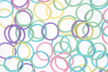 YOUXUAN bandas elasticas para pelo, colores vivos y versátiles.