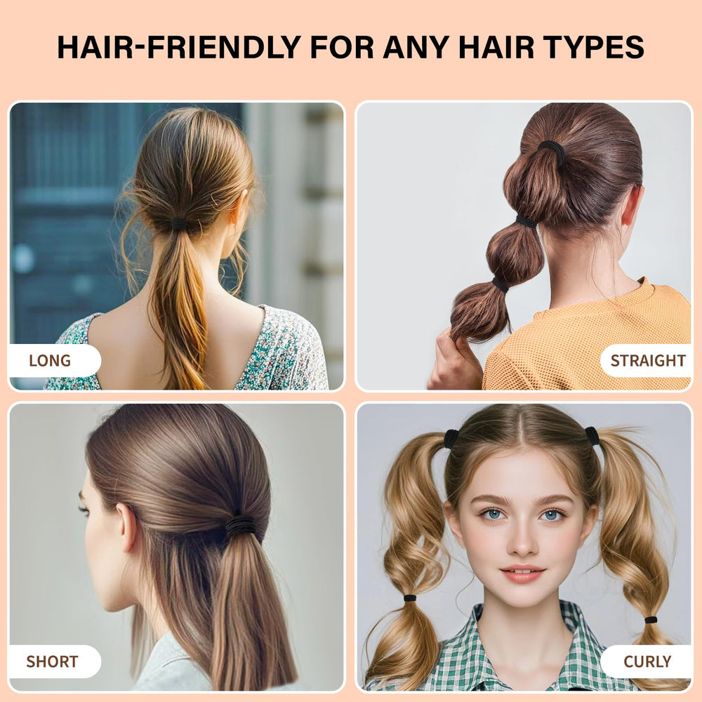 YOUXUAN ligas elásticas fáciles de quitar sin tirar del cabello