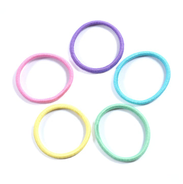 YOUXUAN paquete de 100 elasticos para pelo, ideal para uso diario.