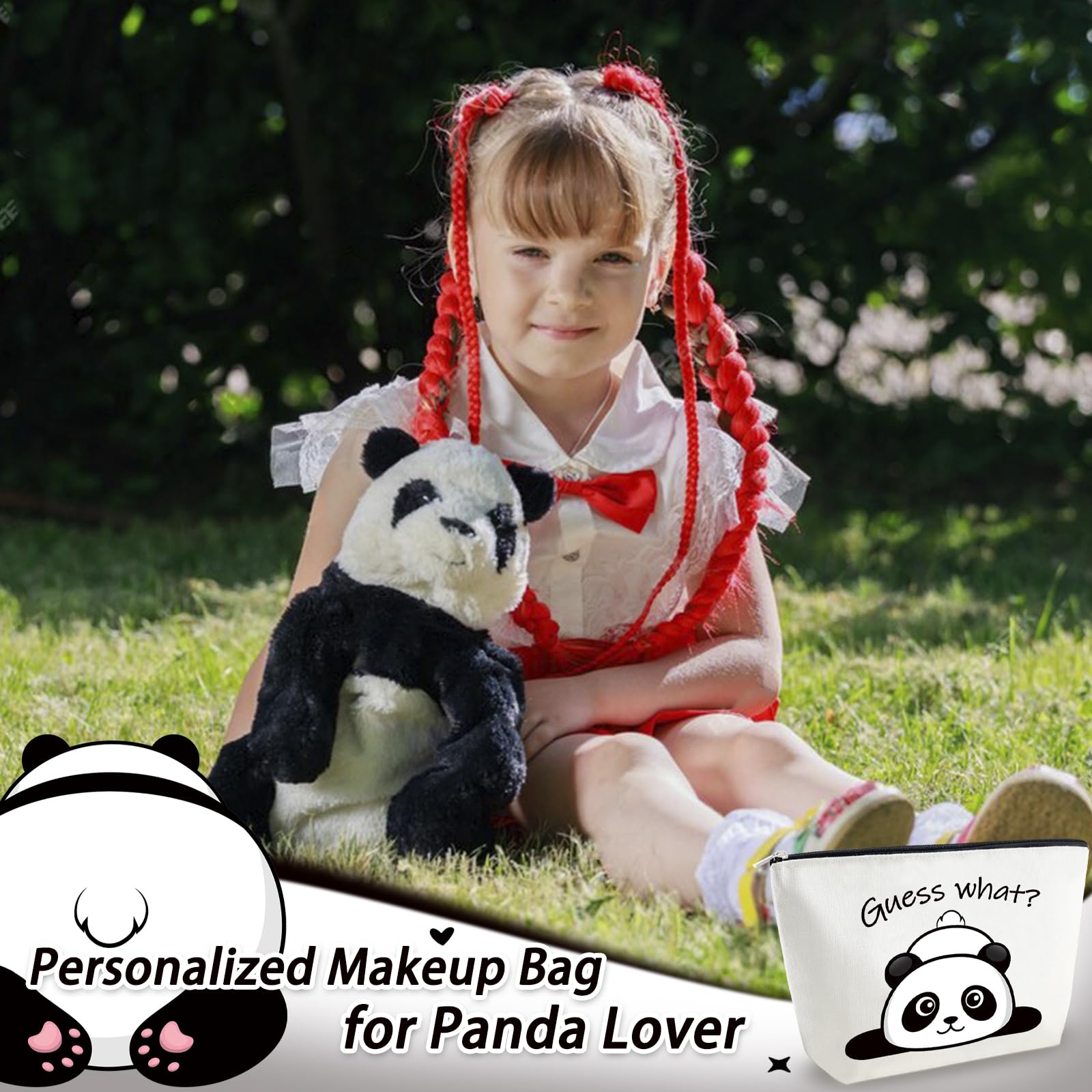 Panda Yoxiumi uso diario, bolsa versátil para cosméticos y esenciales