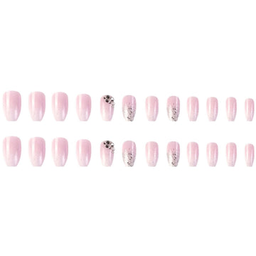 YoYoee uñas postizas 24 piezas para dedos, estilo versátil.