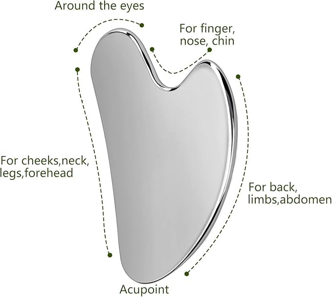 YOYONY peso equilibrado para presion precisa durante el masaje facial