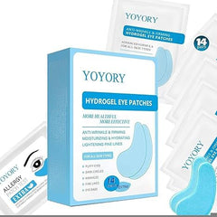 Parches YOYORY ojos con colágeno y ácido hialurónico para hidratación profunda.