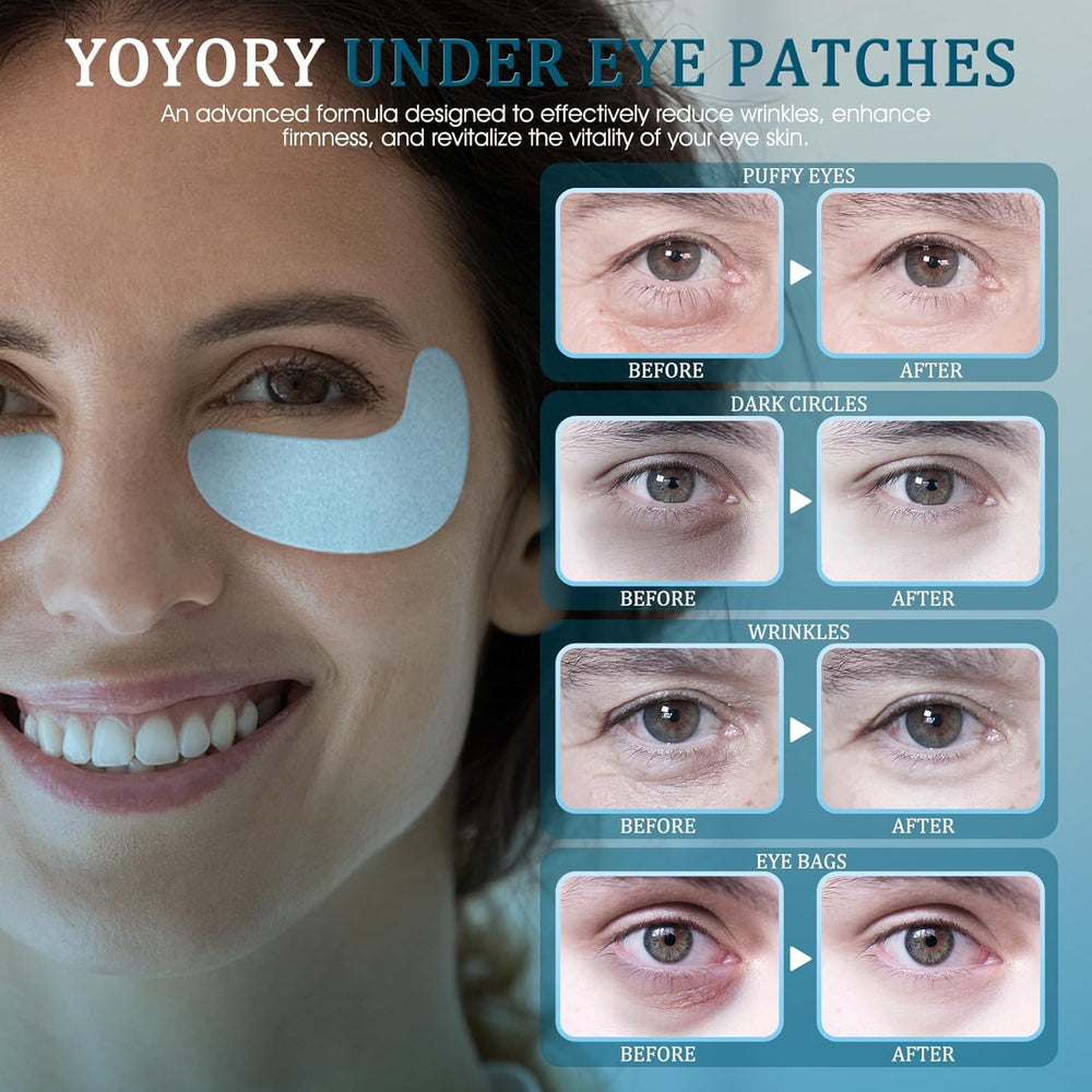 Parches YOYORY ojos con textura gel para mayor frescura ocular.