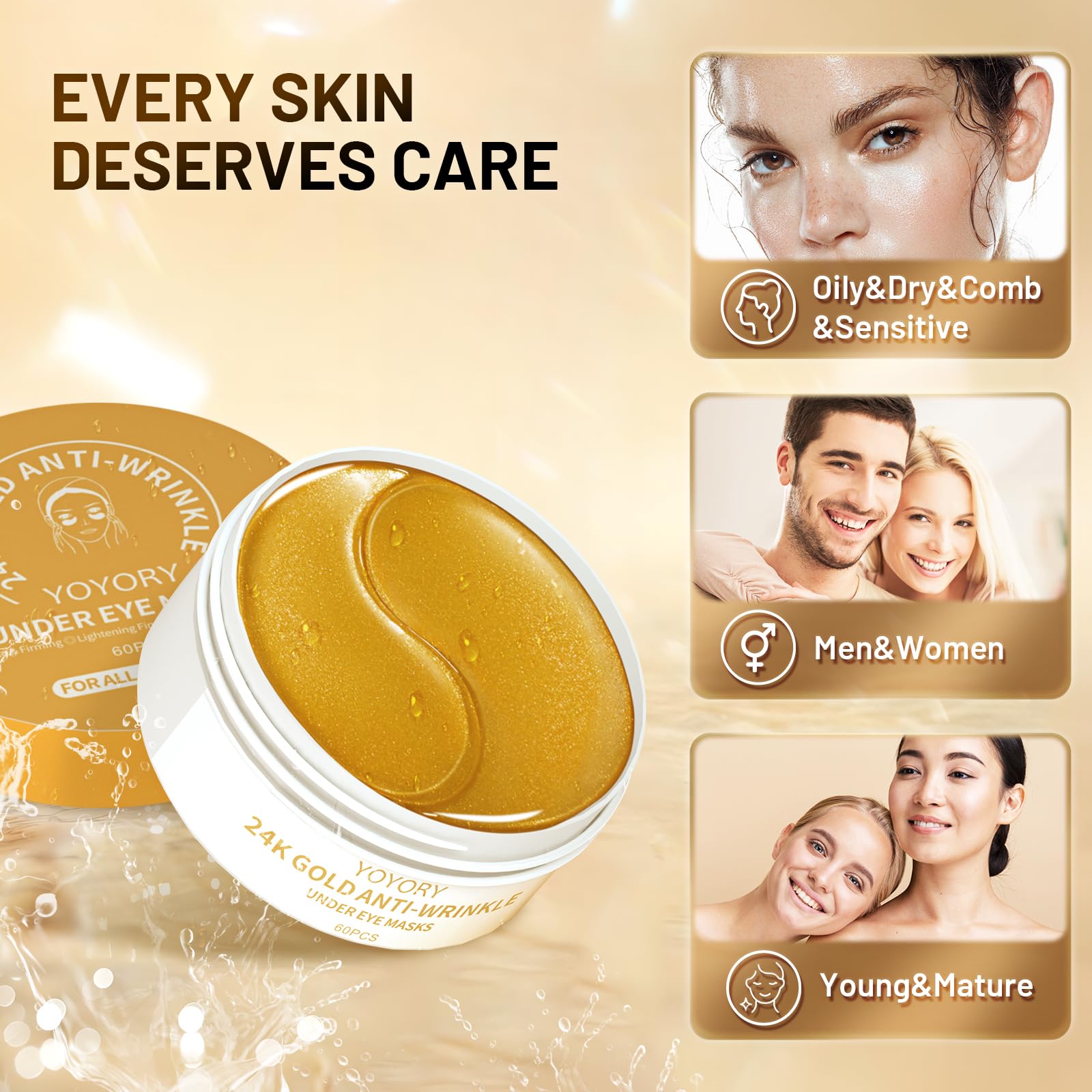 YOYORY vegan formula skin soothing and hydration