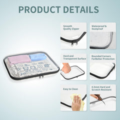 YQBRAO materiales profesionales: plástico sin BPA para mayor durabilidad.