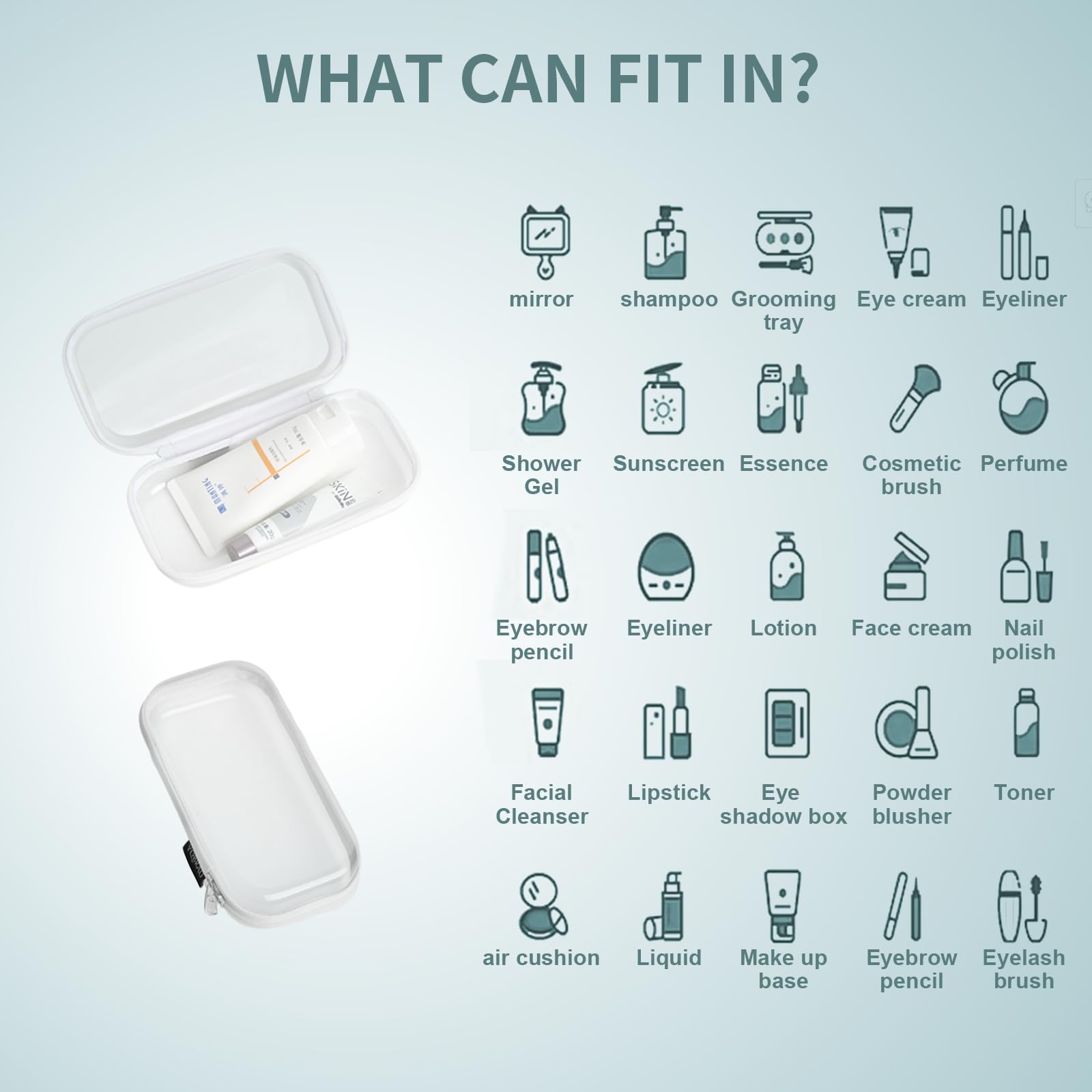 YQBRAO ideal para snacks y artículos de viaje para mantener orden