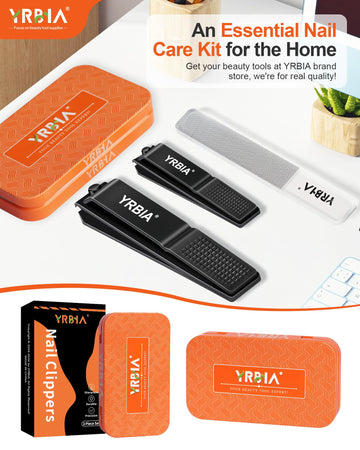 Regalo práctico YRBIA para Navidad, ideal para cuidar uñas en casa.