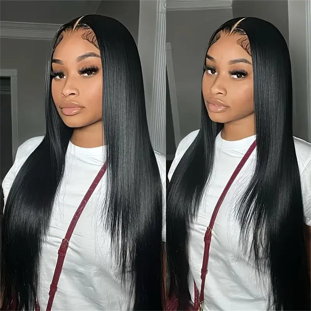 Ysivonu mechas de cabello liso sin enredos para peinados fáciles