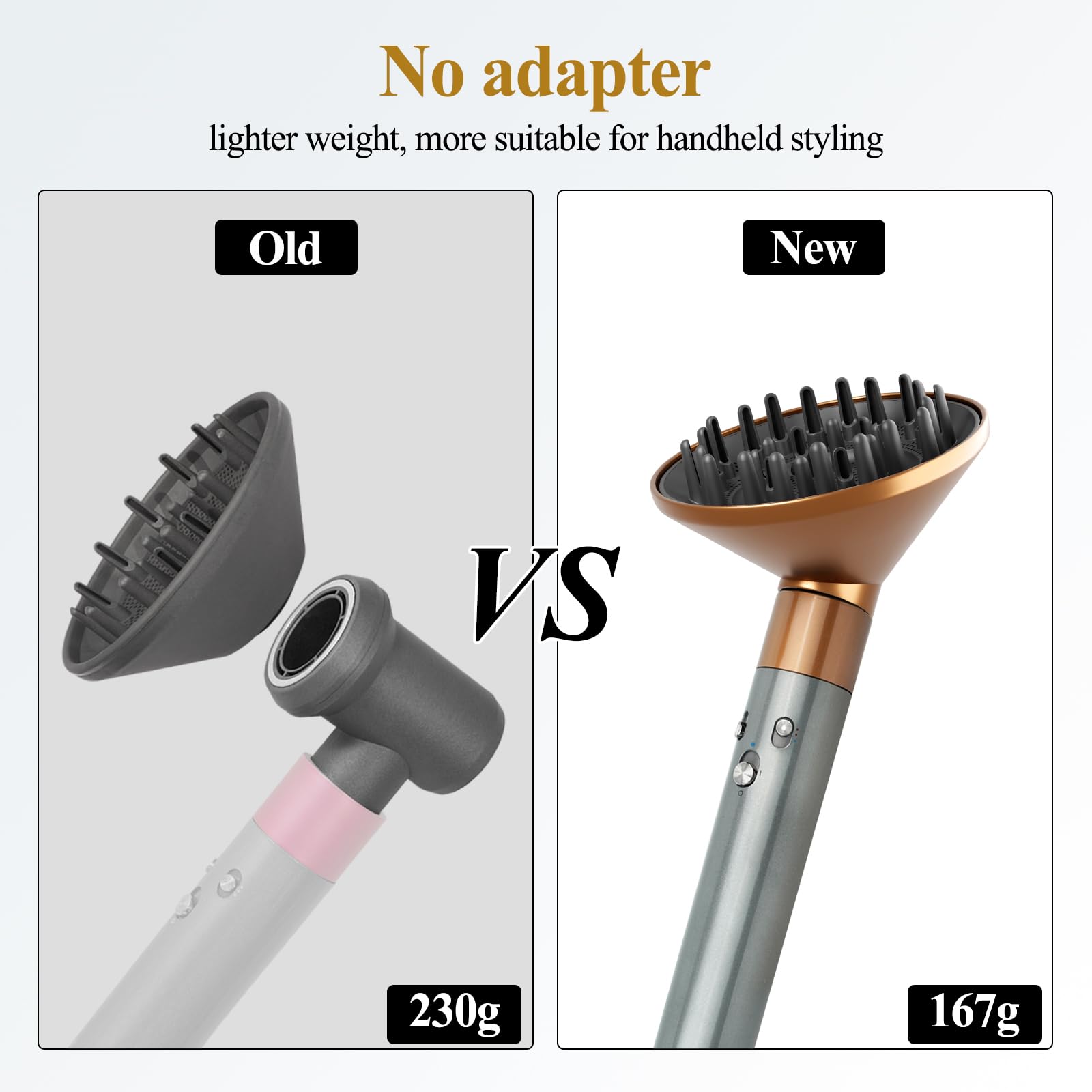 ytchyysk reducción de encrespamiento para dyson airwrap, dispersión uniforme.