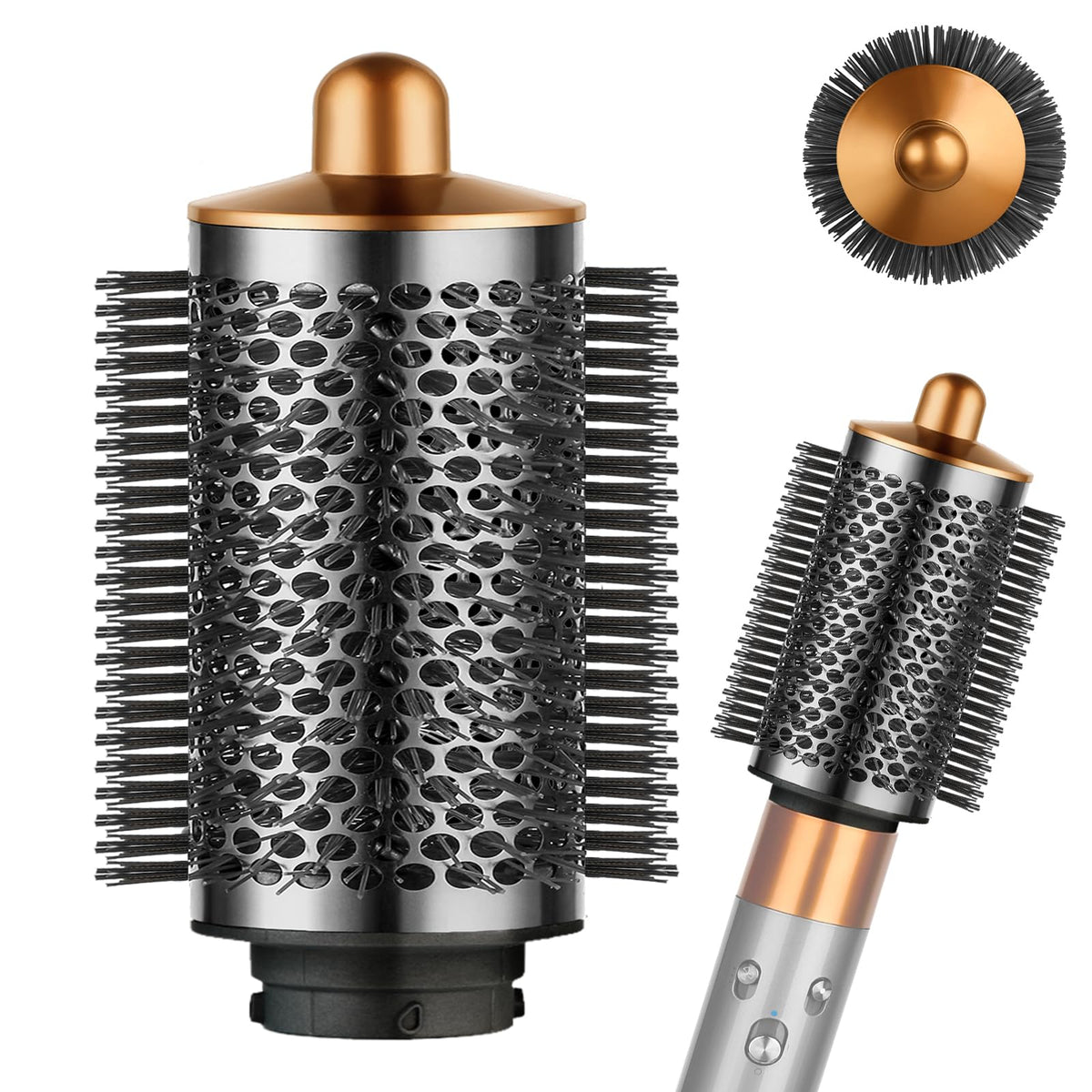 YTCHYYSK cepillo redondo volumizante para Dyson Airwrap, realza volumen desde las raíces.