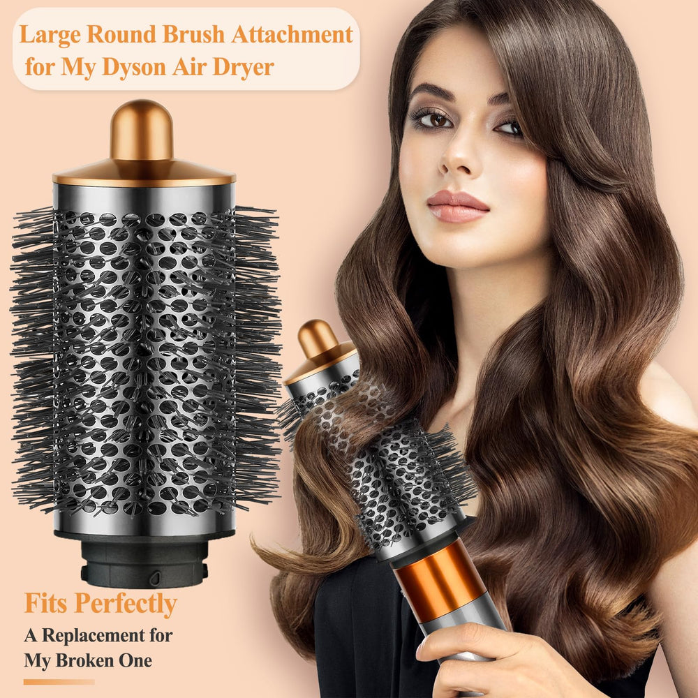 YTCHYYSK cepillo para Dyson Airwrap en mano, uso cómodo durante el peinado.