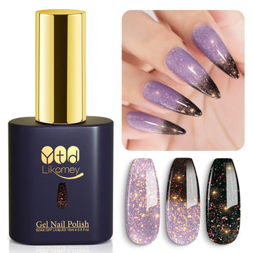 Esmalte gel YTD Likomey cambia de color según la temperatura.