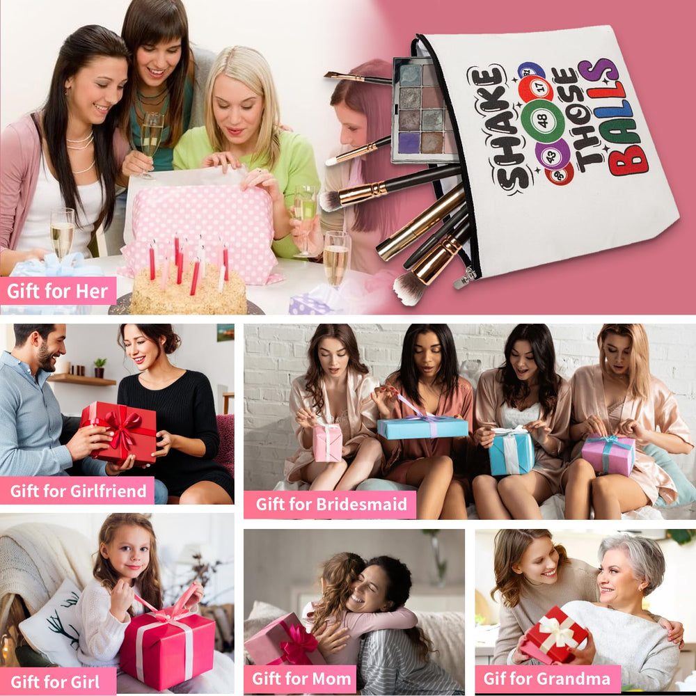 Regalo ideal YTDYQFLZH: bolsa de bingo para amantes del juego.