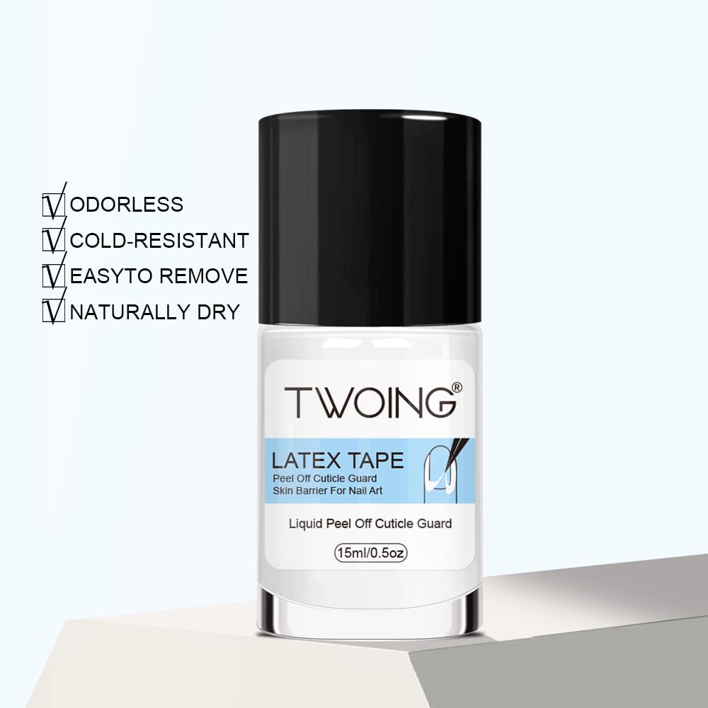 YTRUNS TWOING latex: arte de uñas con estampado sin problemas