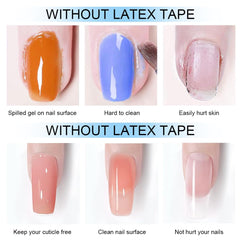 YTRUNS TWOING latex: cuidado de cutículas durante arte de uñas